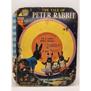 1955 Magic Talking Books: The Tale of Peter Rabbit 78 RPM